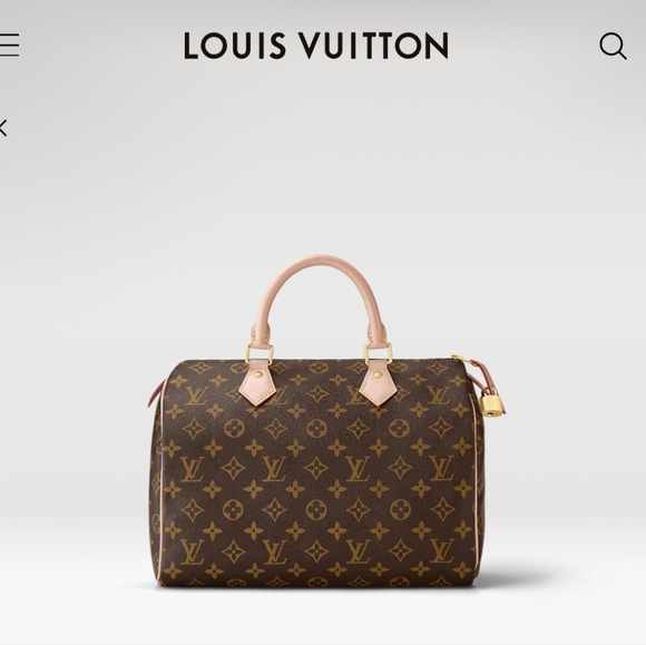Authentic Louis Vuitton Monogram Speedy 30 with Dustcover - Picture 14 of 15